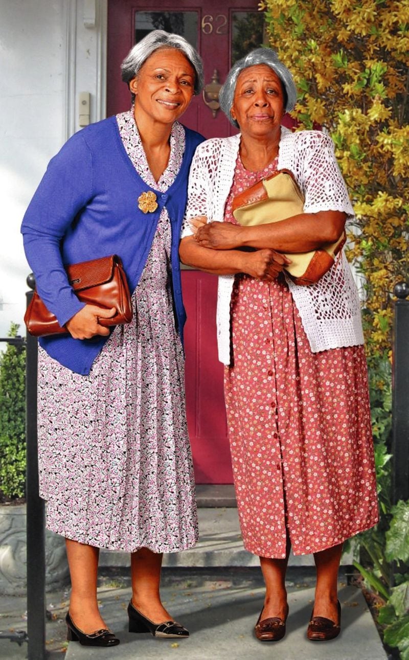 Donna Biscoe (left) and Brenda Porter co-star in “Having Our Say” at Georgia Ensemble. CONTRIBUTED BY GREG MOONEY