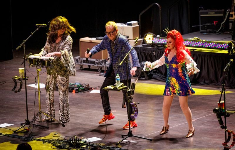 Three of the original B-52s members performed at the Classic Center Theater in Athens on Tuesday, January 10, 2023, for the final concert of the last tour the band plans to ever do. The group plans to do one-off concerts and has several dates set later this year in Las Vegas. (John Boydston)