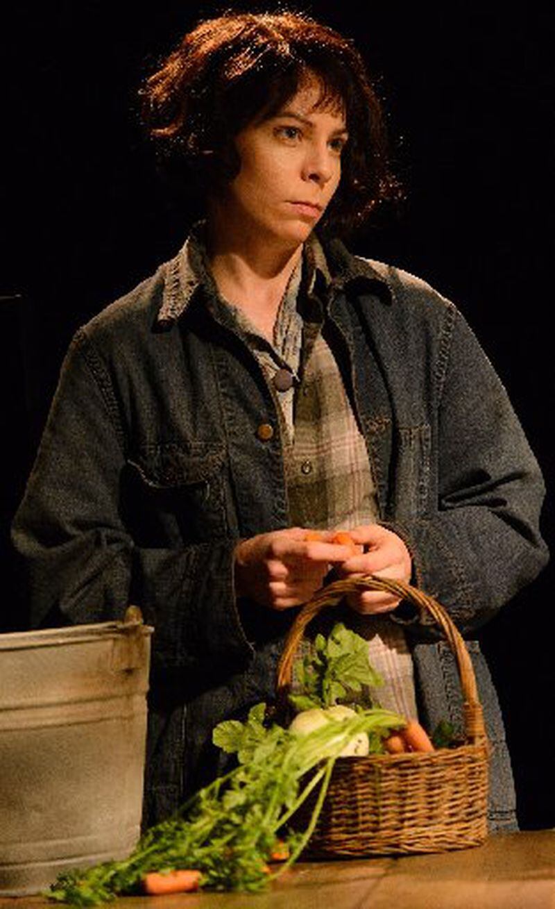 Ann Marie Gideon in the Alliance Theatre production of "Edward Foote" by Atlanta playwright Phillip DePoy. CONTRIBUTED BY GREG MOONEY