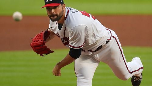 The Braves began their presumed sell-off by traded starting pitcher Jaime Garcia to the Minnesota Twins for a low-level prospect. (Curtis Compton/ccompton@ajc.com)