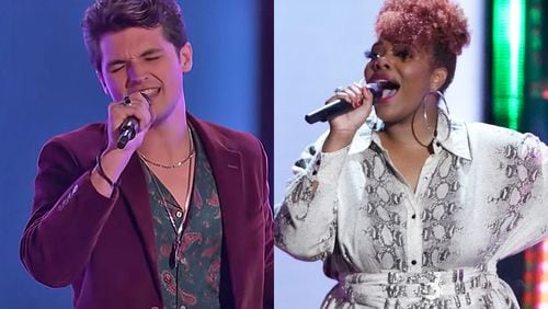 Peedy Chavis of Lawrenceville and Gymani of East Point both made it past the first round of season 21's "The Voice" last week. NBC