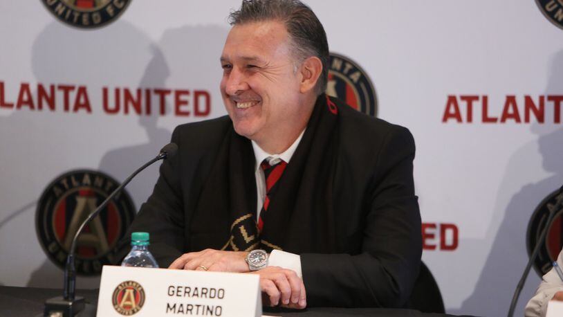 Atlanta United manager Gerardo Martino was formerly at Barcelona.