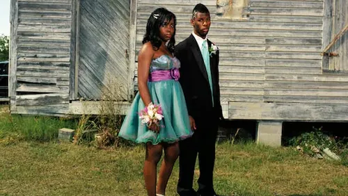 "Amber and Reggie, Mount Vernon, Georgia, 2011," is one of Gillian Laub's powerful images documenting the story of separate Black and white proms in Mount Vernon, Georgia.