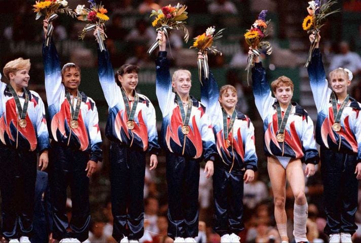 U.S. wins gymnastics gold for time in Atlanta