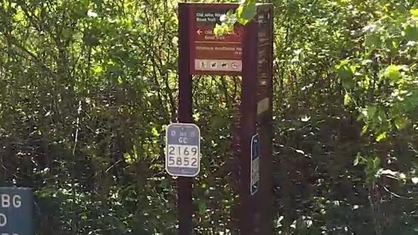 Among the first national parks in the U.S. to have Emergency Locator Markers is Kennesaw Mountain National Battlefield Park to make it easier to find people who are hurt or lost along the park’s 21 miles of trails. (Courtesy of Cobb County)