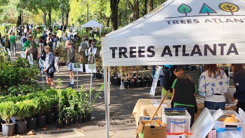 Rain or shine, the 24th annual Tree Sale by Trees Atlanta will be held from 8 a.m. to 1 p.m. Oct. 7 - rain or shine - at the Carter Center, 453 John Lewis Freedom Pkwy. NE, Atlanta. (Courtesy of Trees Atlanta)