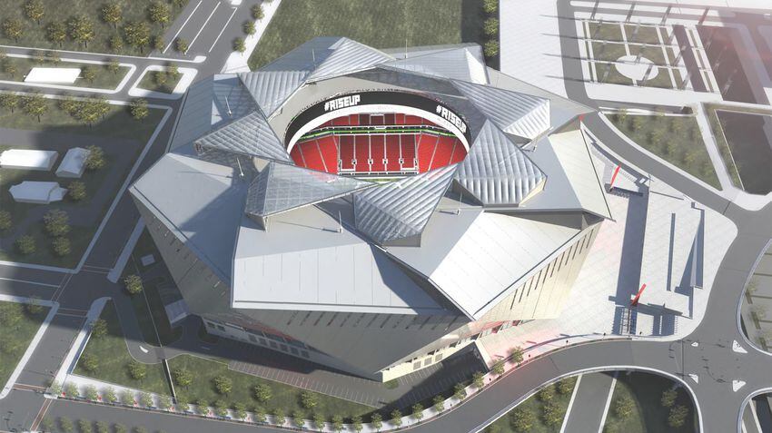 New Falcons stadium
