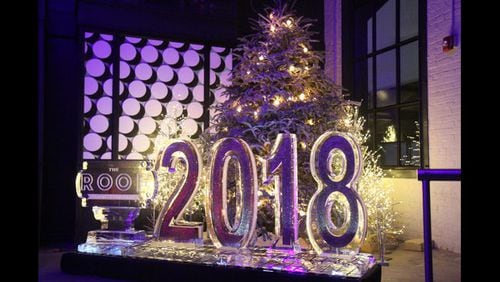 Many Atlantans celebrated the arrival of 2018 at a party or event across the metro area.