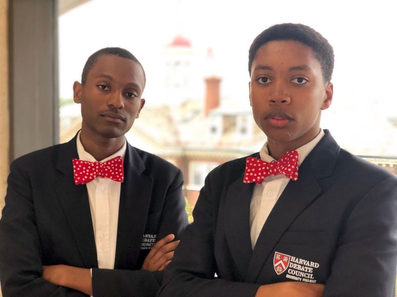 Don Roman Jr. and Keith Harris led a group of 21 students to victory in Harvard University’s prestigious summer debate tournament. The pair undefeated in the tournament, finishing 10-0 while vying against students from 15 countries.
