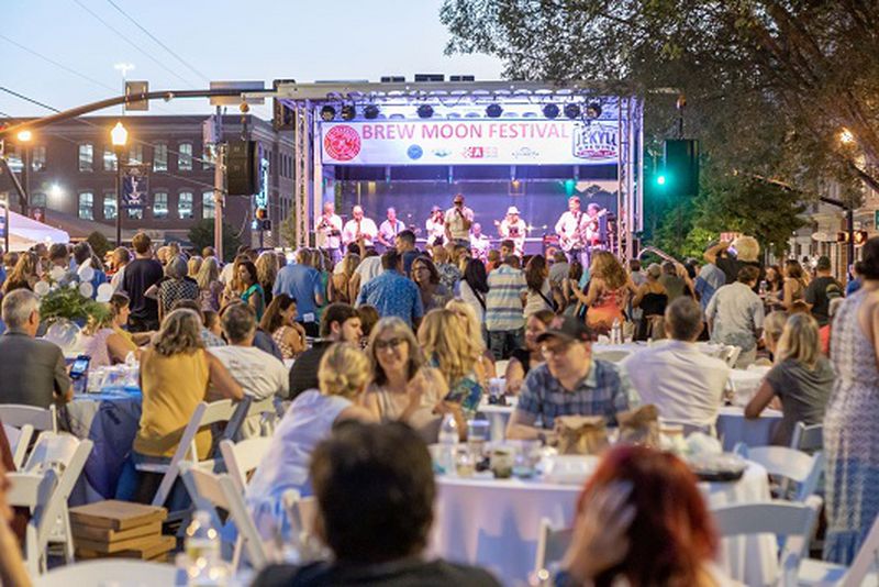 Brew Moon Fest, a street party with music, local beers, food tents and local restaurants, will be held in Alpharetta this Saturday.