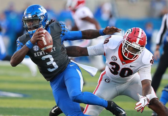 Photos: Bulldogs handle Kentucky, win SEC East title
