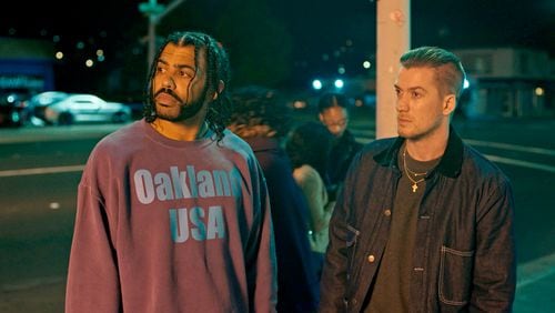 Daveed Diggs, left, and Rafael Casal co-wrote and star in “Blindspotting.” Contributed by Ariel Nava, Lionsgate