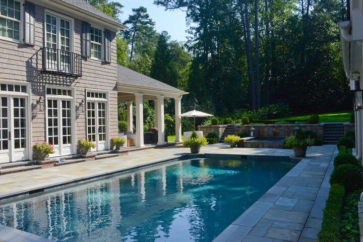 Pool, cottage added during renovations