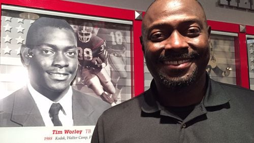 Tim Worley played running back at Georgia from 1985-86 and 1988.
