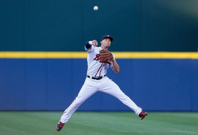 The Braves' gifted shortstop, Andrelton Simmons, continues to fill up highlight reels with spectacular defensive plays.