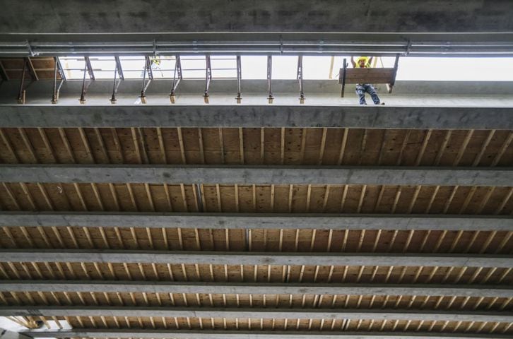 Workers to pour all I-85 bridge decks by the end of this week