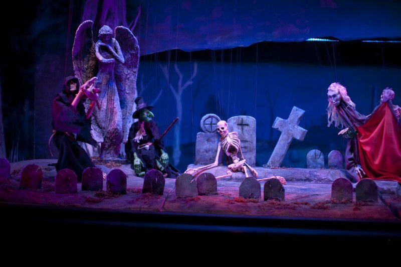 Though “The Ghastly Dreadfuls” is being performed at the Center for Puppetry Arts, it’s recommended for ages 18 and up. CONTRIBUTED BY CLAY WALKER
