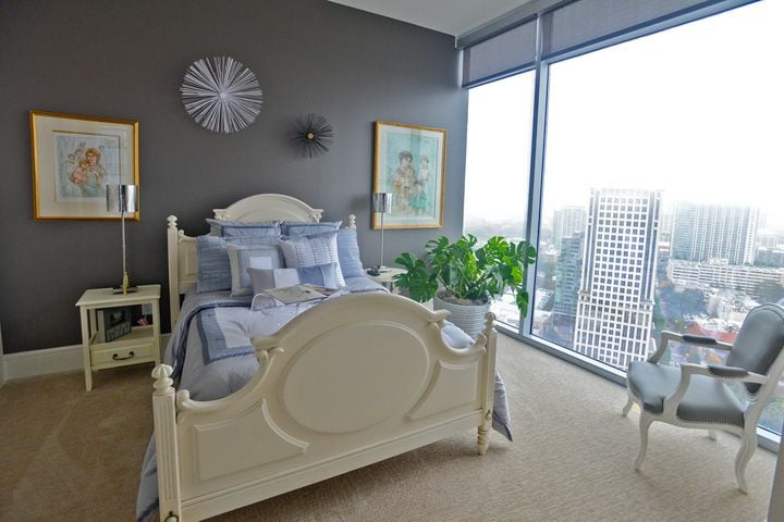 Guest bedroom with a view