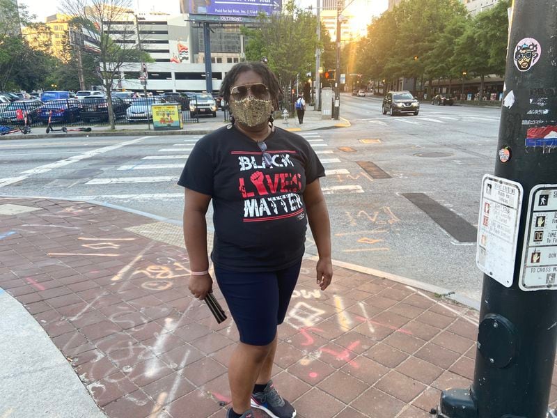 etired nursing assistant Sugga Myrick said the video of George Floyd’s death made her sick to her stomach.
“It brought tears to my eyes when I saw him posing for the camera with his hands in his pockets,” said Myrick, a lifelong Atlanta resident.