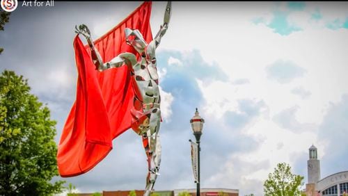 Suwanee’s Art for All campaign hopes to raise $1.25 million in private contributions to support the inclusion of three new art pieces. (Courtesy City of Suwanee)