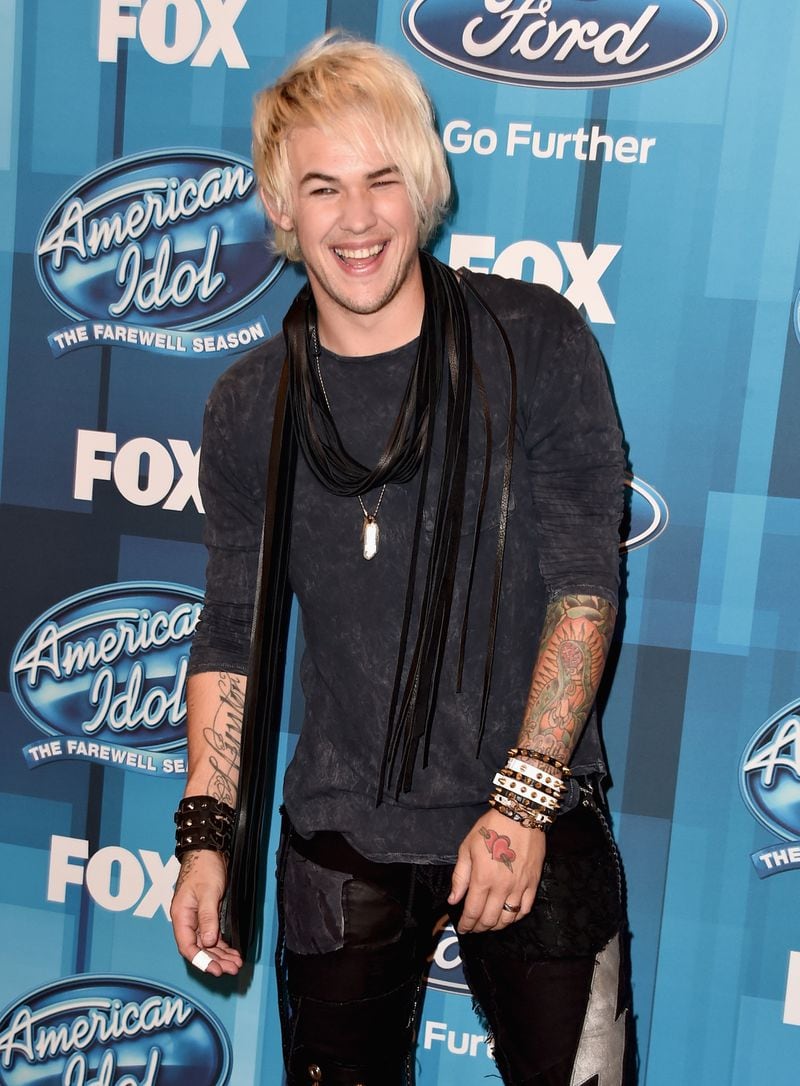  HOLLYWOOD, CALIFORNIA - APRIL 07: Singer James Durbin attends FOX's "American Idol" Finale For The Farewell Season at Dolby Theatre on April 7, 2016 in Hollywood, California. (Photo by Alberto E. Rodriguez/Getty Images)