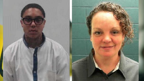 Joshua (left) and Sonya Fuller were sentenced to life in prison in the 2020 killing of a man in a Spalding County motel room.