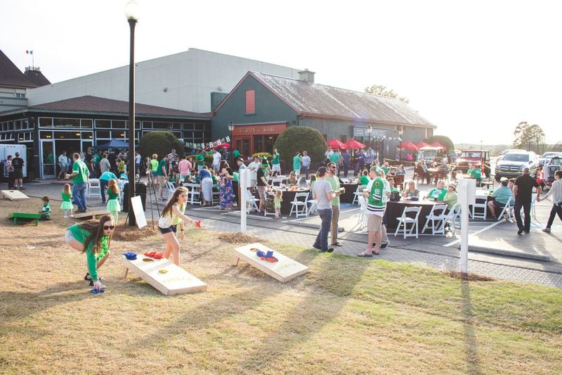 Chateau Elan’s Paddy’s pub will be a centerpiece for their St. Patrick’s Day festival. Contributed by Chateau Elan