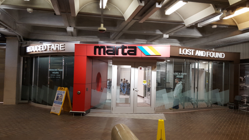 MARTA’s Lost and Found office has been fully renovated.