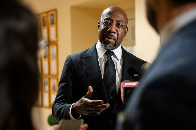 U.S. Sen. Raphael Warnock said Republicans were not acting in good faith by calling for the impeachment of the Homeland Security secretary.