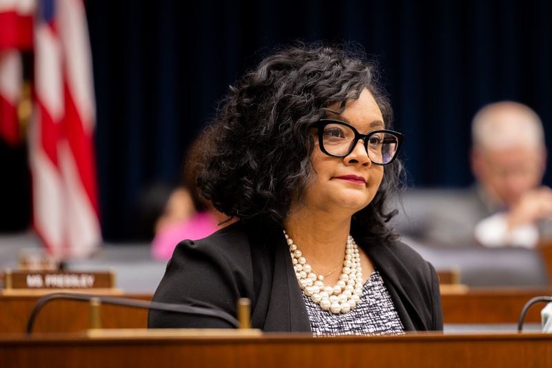 U.S. Rep. Nikema Williams, D-Atlanta, will join members of the Congressional Black Caucus for a news conference today highlighting political discussions surrounding race. (Nathan Posner for The Atlanta Journal-Constitution)