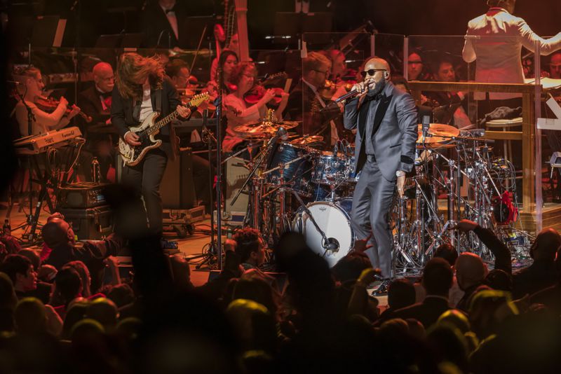 Jeezy performing with the Atlanta Symphony Orchestra earlier this year.