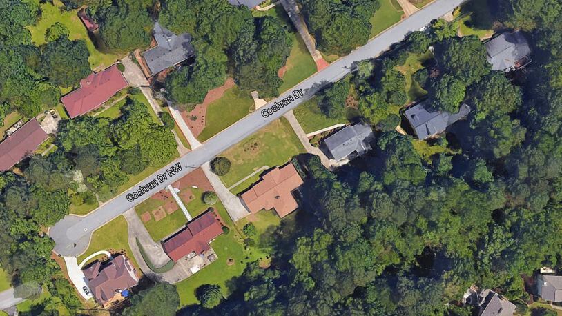 Norcross approves stream buffer variance for resident’s request for addition. Google Maps