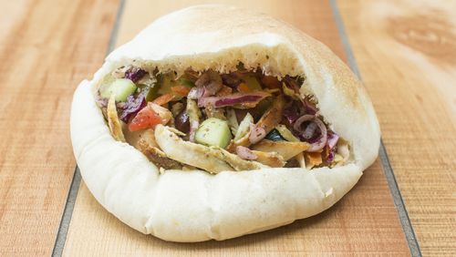 Get free falafel pita sandwiches Thursday and Saturday at Bezoria. Photo credit: M-Squared Public Relations.