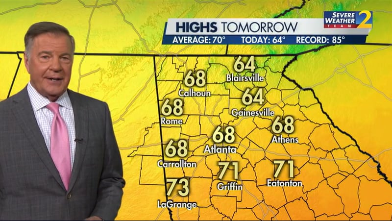 Channel 2 Action News Chief Meteorologist Glenn Burns gives the weekend weather forecast.