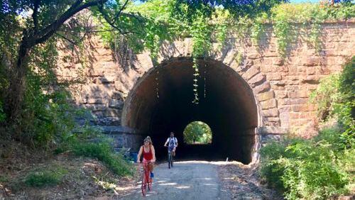 This is the Southside Trail tunnel under Hank Aaron Drive/McDonough Blvd. COURTESY OF ATLANTA BELTLINE.