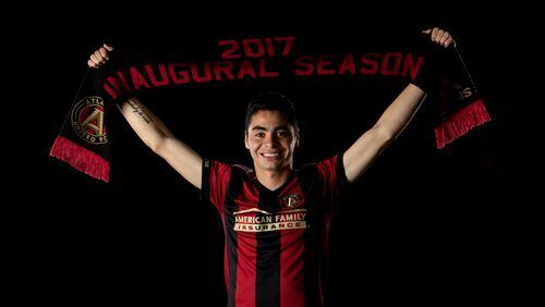 Atlanta United announced the signing of Miguel Almiron on Monday. (Atlanta United)