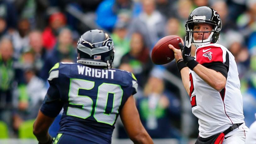 Falcons quarterback Matt Ryan will face Seahawks defense for the third time since last October.