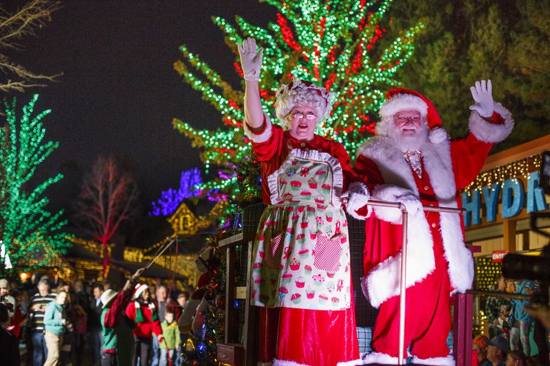 Hope you made the “nice” list! Santa appears at Stone Mountain Christmas. Courtesy of Stone Mountain Park
