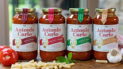 Classic Italian sauces from Antonio Carlo Gourmet Sauces. Courtesy of Antonio Carlo Gourmet Sauces