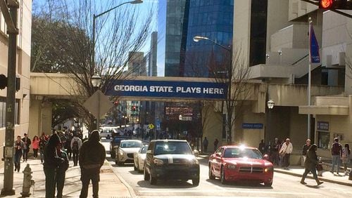Georgia State University would be a winner in terms of work-study funding, according to the American Council on Education, under a proposed rewrite to the federal Higher Education Act that its House Republican sponsors call the PROSPER Act. Photo by Bill Torpy.