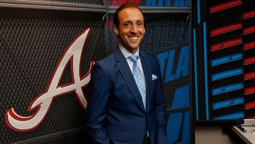 Brandon Gaudin returns for his second season as the Braves play-by-play announcer for Bally Sports South. AJC file photo
