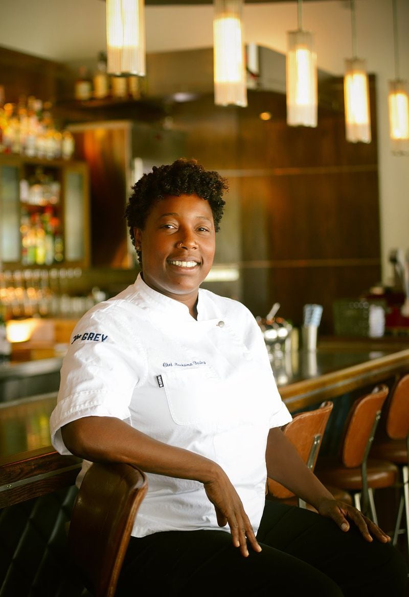 Mashama Bailey, executive chef and co-owner of The Grey in Savannah, and chairperson of the Edna Lewis Foundation. Photo credit: Cedric Smith