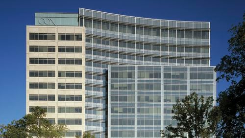 Cox Communications agreed to buy Segra, a provider of fiber-based network services, for a reported $3 billion. Cox Communications is owned by Atlanta-based Cox Enterprises, whose headquarters are shown in this photo.
