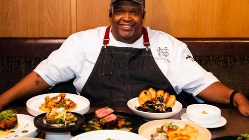 "I like to say we’re Southern in feel, national in flavor, because I’ve been inspired by every place I’ve ever lived and worked,” said Southern National chef and co-owner Duane Nutter. Courtesy of Rebecca Carmen