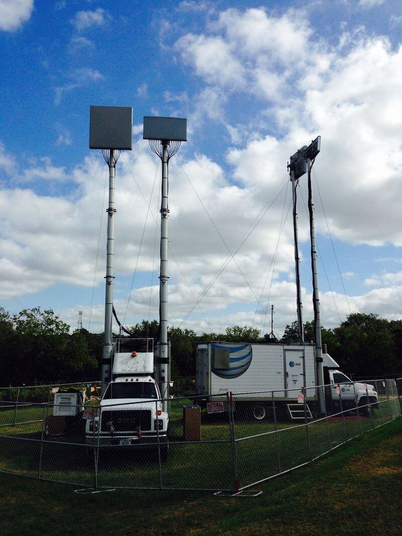 AT&T is bringing in additional antennas to Austin to handle network traffic during SXSW.