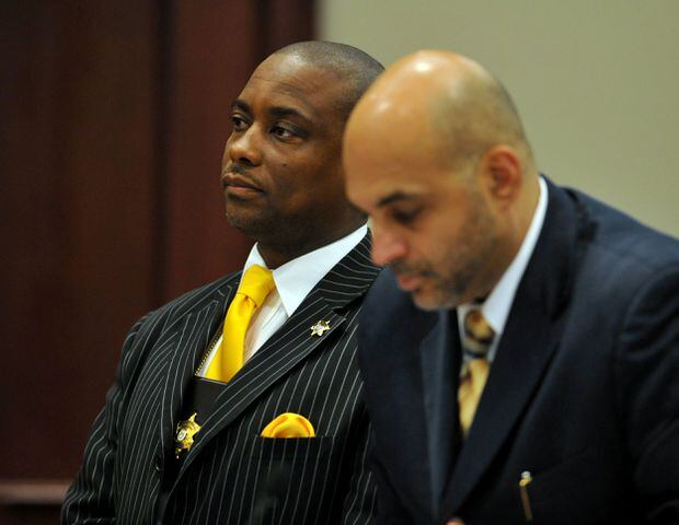Victor Hill in court