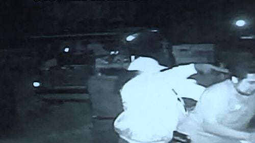 Surveillance footage shows Jesus Ruiz being forced inside his Cobb County home at gunpoint May 4.