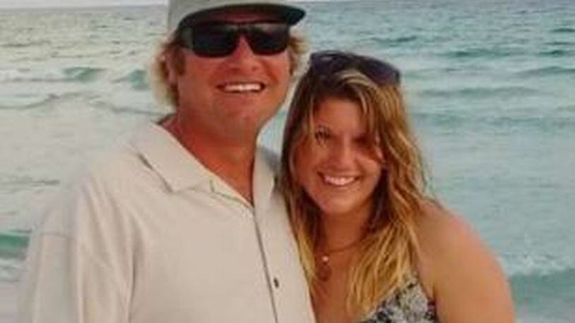 Chase Alan Sherman, shown here at the beach with his fiancee Patti Galloway, went into medical distress and died Nov. 20, 2015, after a struggle with Coweta County sheriff’s deputies. (Family photo)