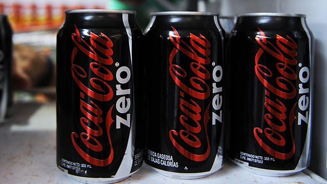 No. 10 Coke Zero - 1.8% (down 0.1)