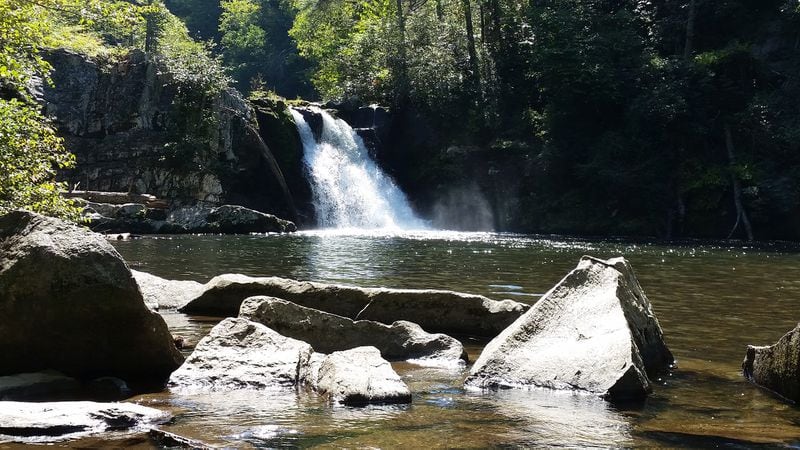 A Walk in the Woods guides custom hikes to Abrams Falls in Cades Cove, one of the most revered hiking destinations in the Great Smoky Mountains. 
Courtesy of Joel Ossoff